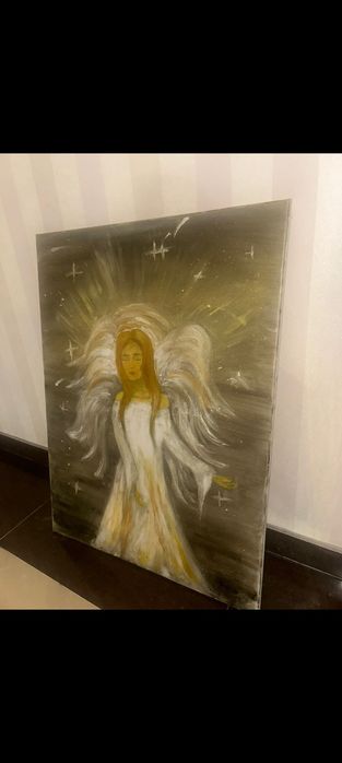 Obraz malowany na płótnie Anioł