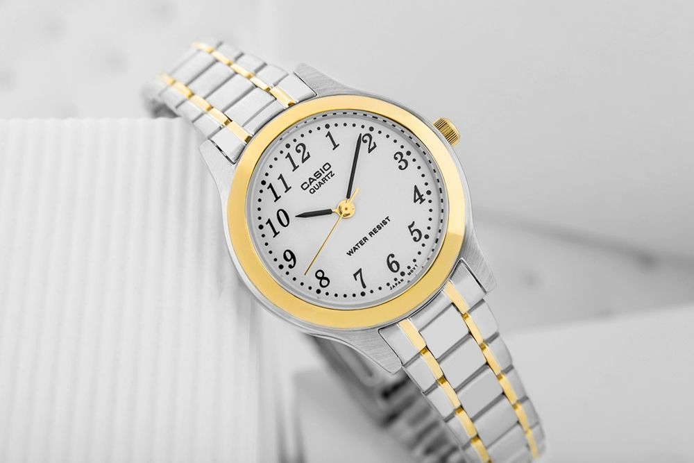 zegarek damski casio ltp-1128g-7brdf + box