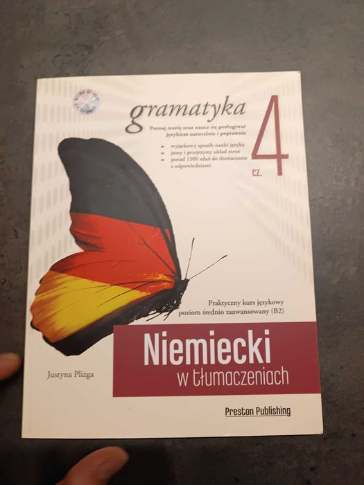 Niemiecki w tłumaczeniach gramatyka 4 B2 + kurs audio CD