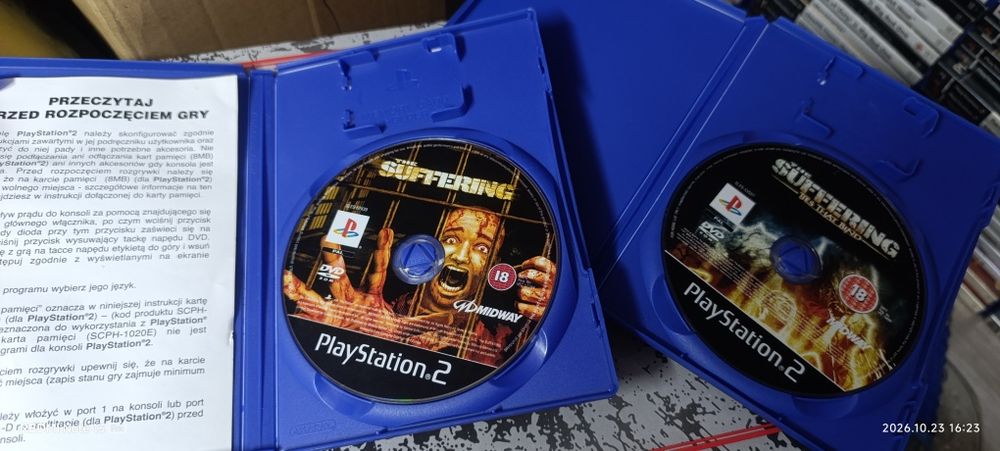 2 gry na PS2 suffering rezerwacja