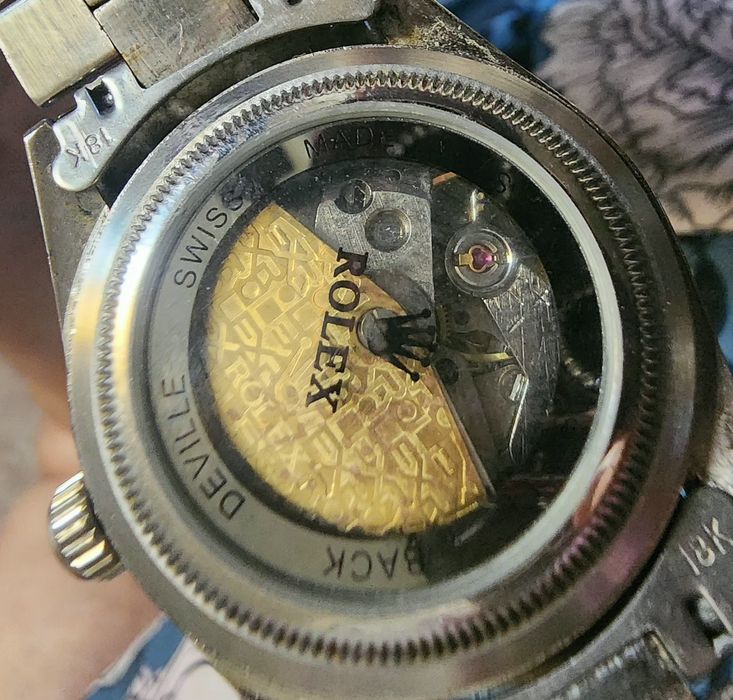 Relógio Rolex Oyster Perpetual Datejust Deville