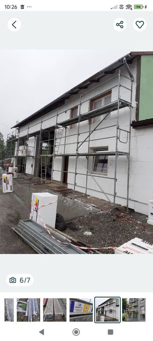 Rusztowanie elewacyjne - wynajem  , najlepsze ceny