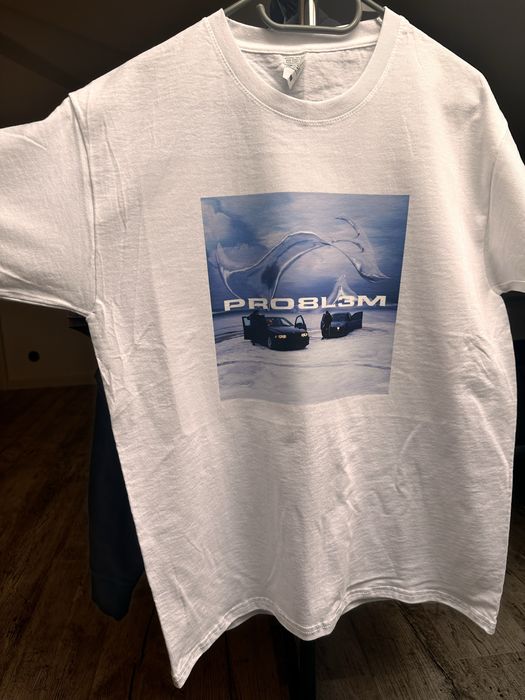 T-shirt PRO8L3M custom bawełna