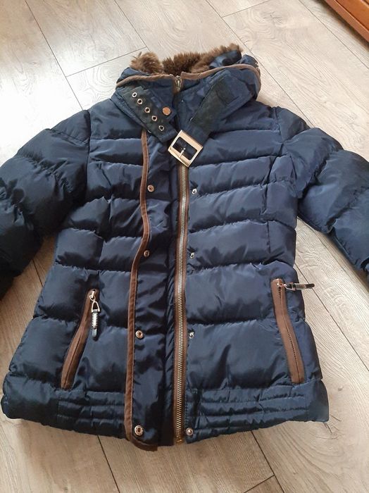 Kurtka zimowa dziewczęca