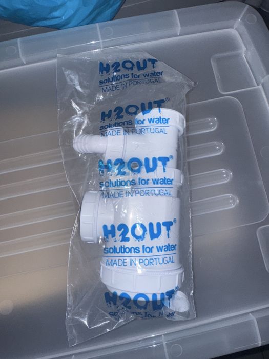 Sifão para banca lava louça