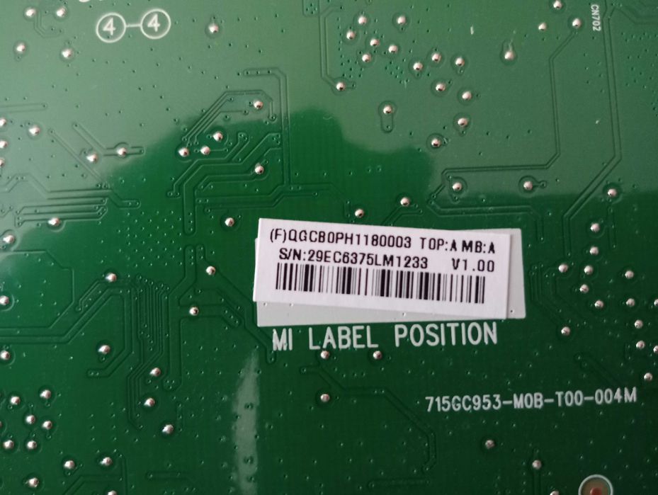 Placa Principal (Main Board) do Monitor Philips 243V7QDSB
