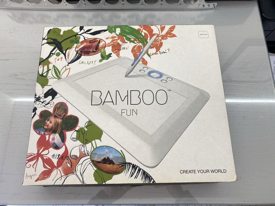 Mesa desenho Wacom Bamboo Fun