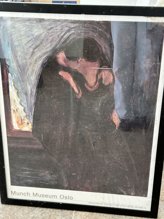 Quadro Edvard Munch – “O Beijo”