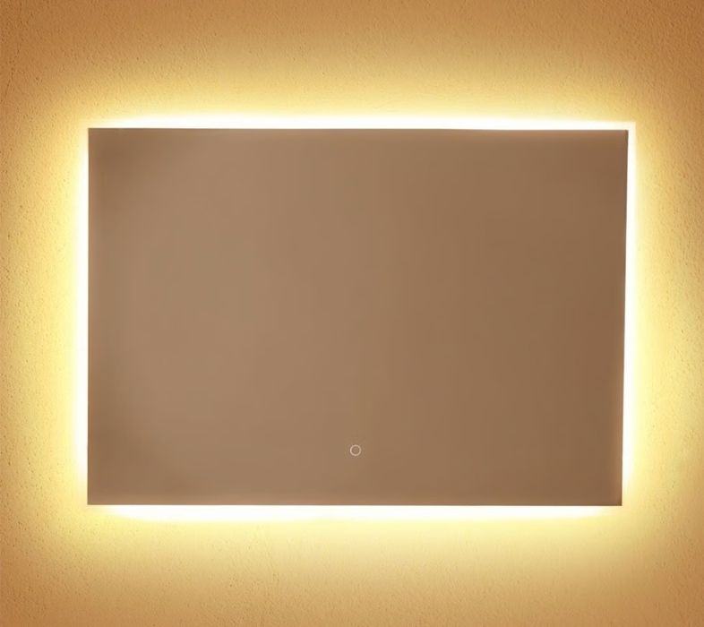 Espelho com luz LED e anti-embaciamento 1mx1m SKLUM