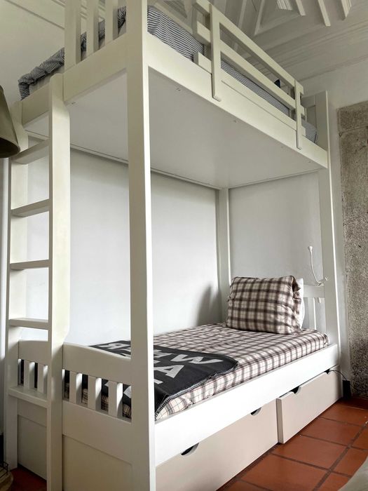Cama Beliche Madeira Maciça