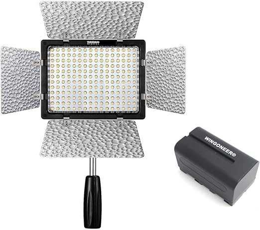 Iluminador LED Profissional Yongnuo YN-160 III + Bateria  *NOVO