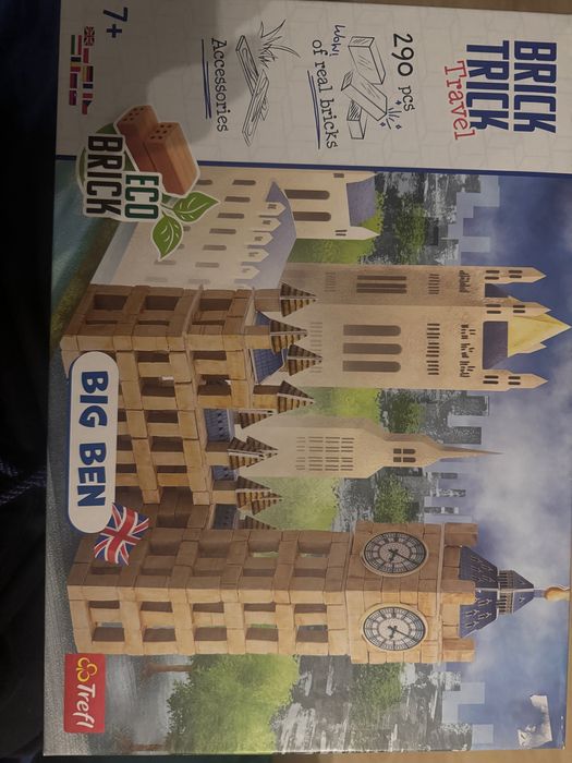 Brick Trick buduj z cegły big ben