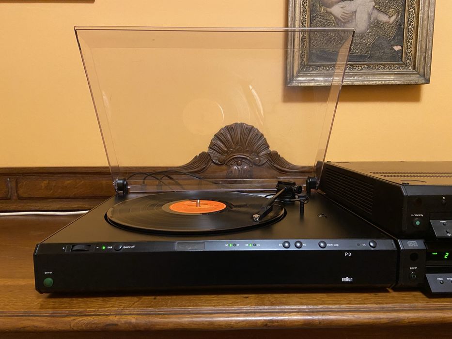 gramofon Braun Atelier P3, direct drive, quartz, automat dual, ortofon