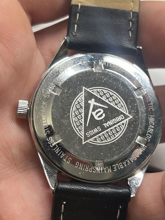 Zegarek Atlantic Worldamster 17J idealny stan