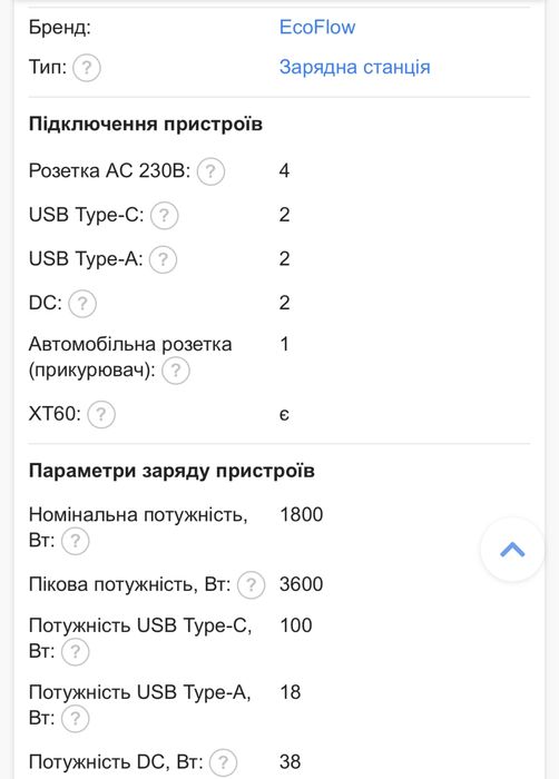 Зарядна станція Ecoflow Delta 3