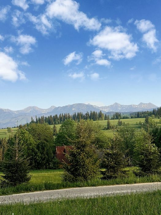Działka z panoramą Tatr