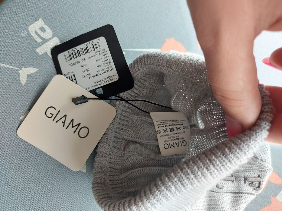 Czapeczka wiosenna Giamo rozmiar 38-40 Nowa z metkami