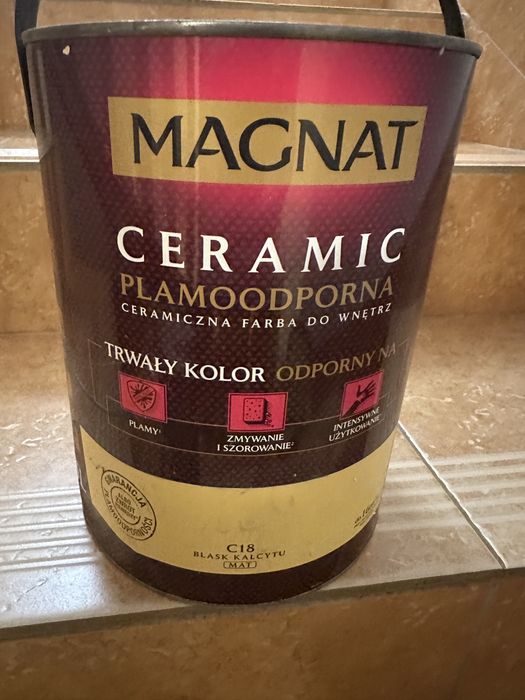 Magnat Ceramic-Plamoodporna-Blask Kalacytu-żółty
