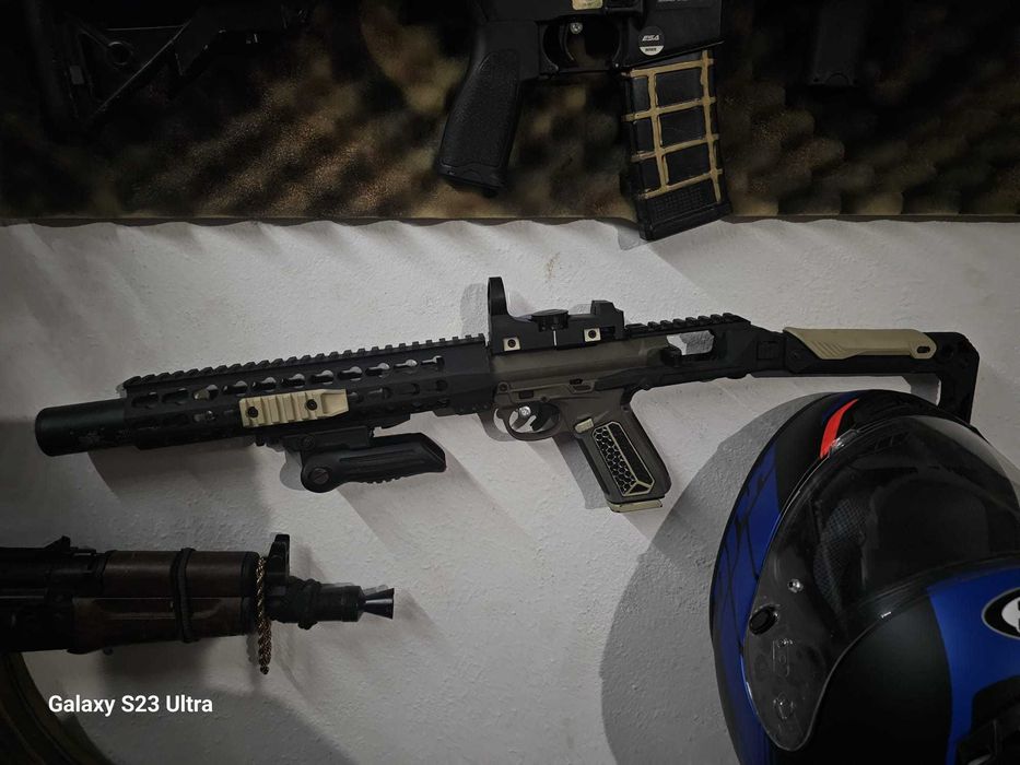 Vendo arma de Airsoft AAPP-01 COM EXTRAS