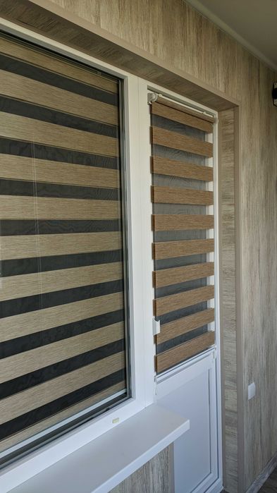 Жалюзи, рулонные шторы LEN L-0873, тканевые ролеты Кропивницкий