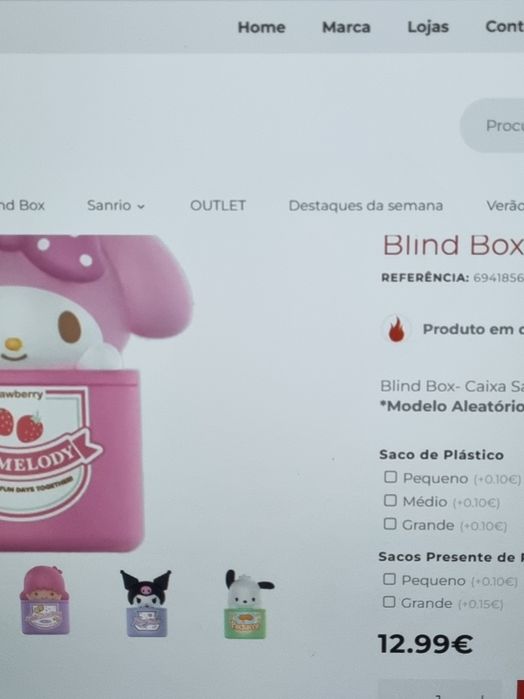 Blind Box - Sanrio Box (Cinnamoroll)64739426044417122