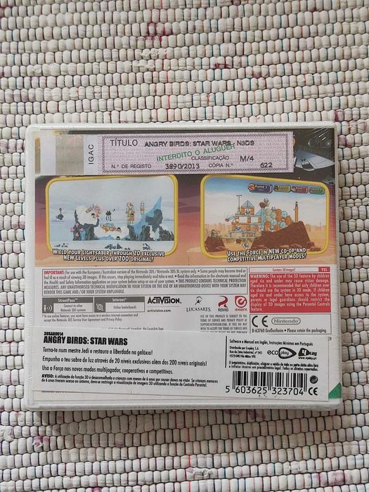 Angry Birds Star Wars Nintendo 3DS - Selado