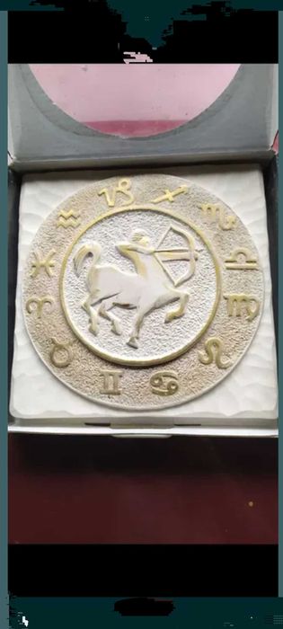 Dekoracyjne płytki z gipsu zodiak