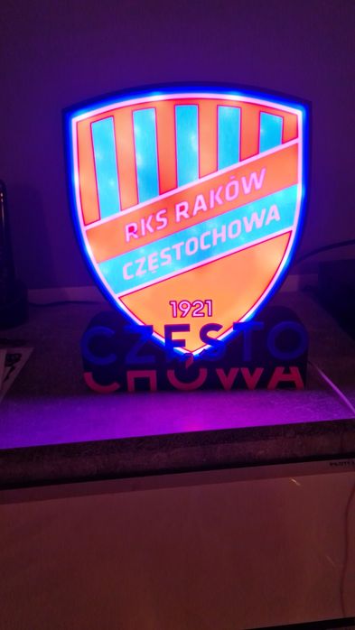 Lampka nocna RKS Raków Częstochowa