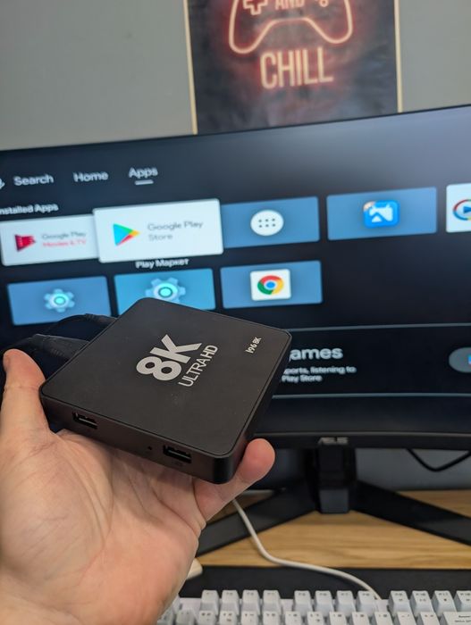 Приставка Смарт i96 Smart Tv Box 8k x96 8/128