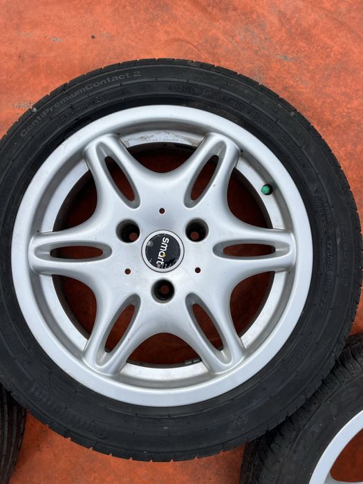 Alufelgi 15” Smart 3x112.5 komplet koła