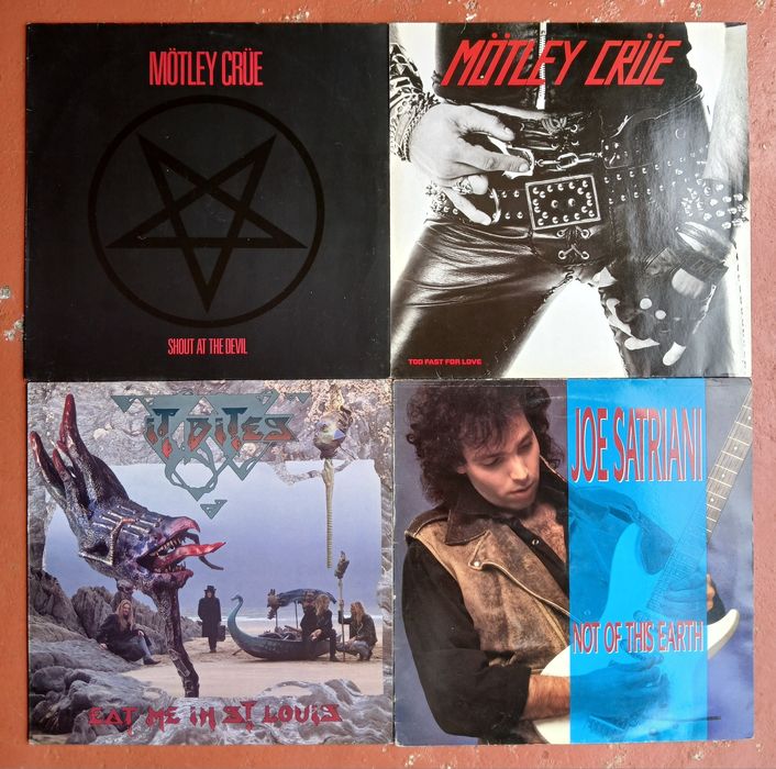 Heavy Metal e Hard Rock : Lote Vinil LP