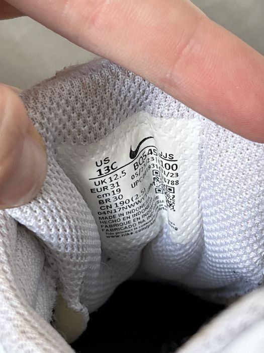 Дитячі кросівки nike 19 см