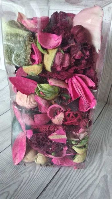 Сухоцветы в коробке 200 г Индия