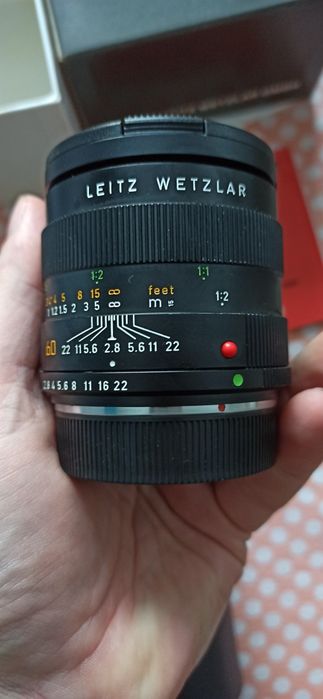 Obiektyw leitz Macro elmarit -r 1:2,8 60 nowy