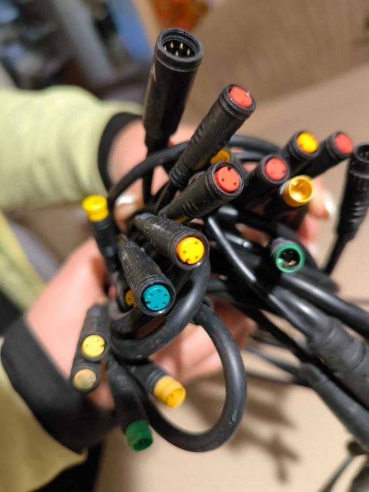 Силовые кабеля электровелосипеда