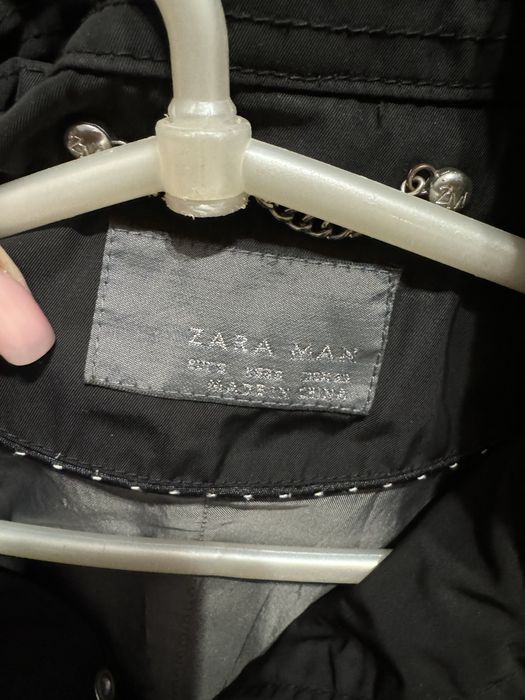 Плащ тренч zara