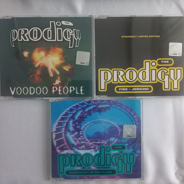 Box Set CD PRODIGY cz.1 cz.2 cz.3 3x3 single - w sumie 9 singli.