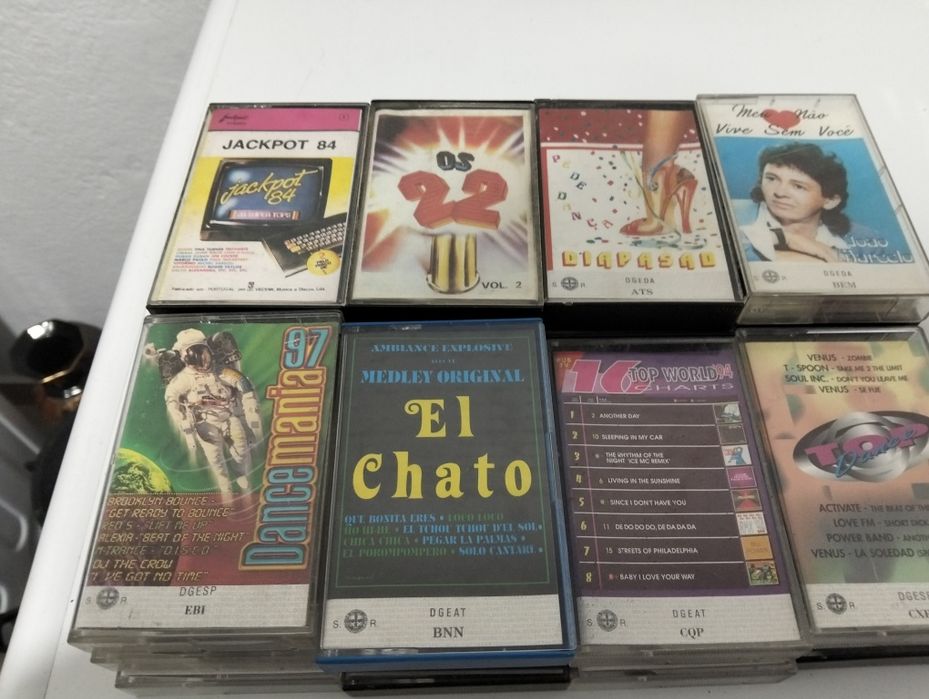 Cassetes, DVD antigos