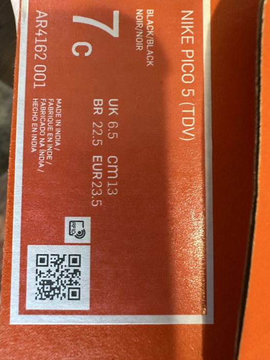 Nike Pico дитячі кросівки кеди берфут, 23 розмір (устілка  14,7 см)