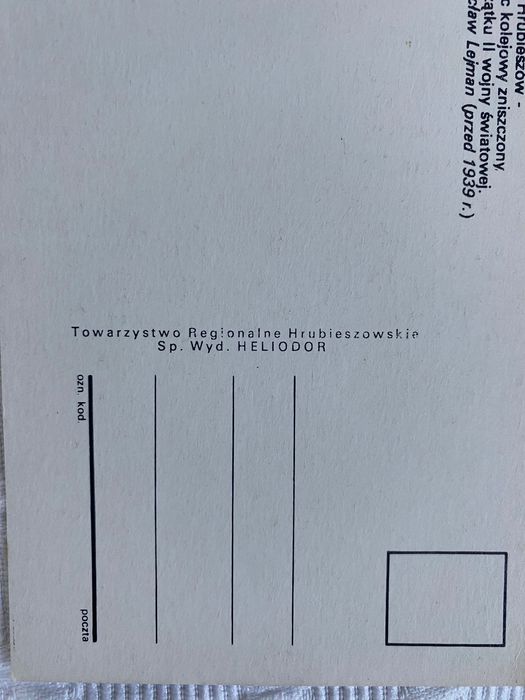 Hrubieszów na dawnej fotografii pocztówki