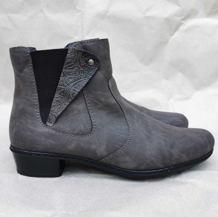 Демисезонные ботинки ботильоны Rieker 41 р. Оригинал