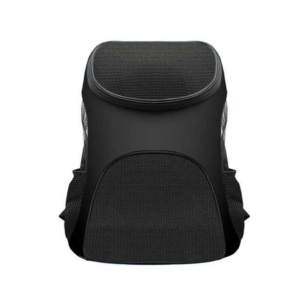 Рюкзак-переноска для тварин малих порід Lesko SY210815 Black 500грн