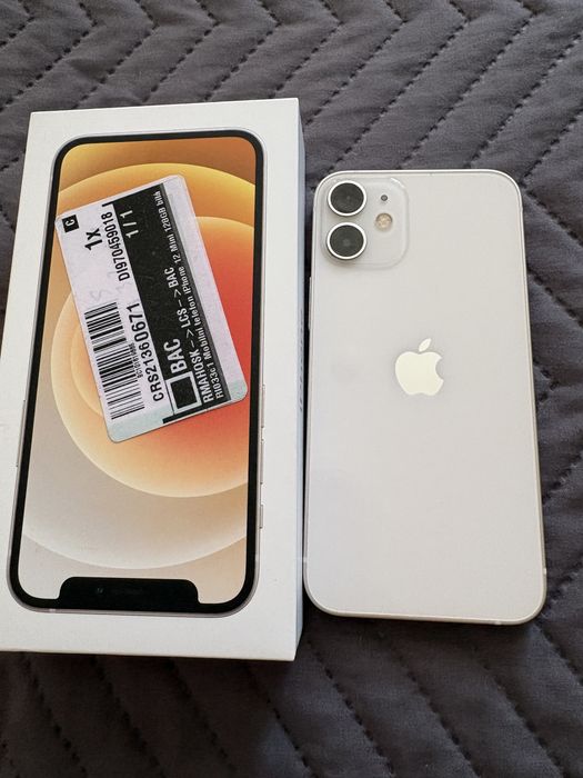 Iphone 12 mini bialy