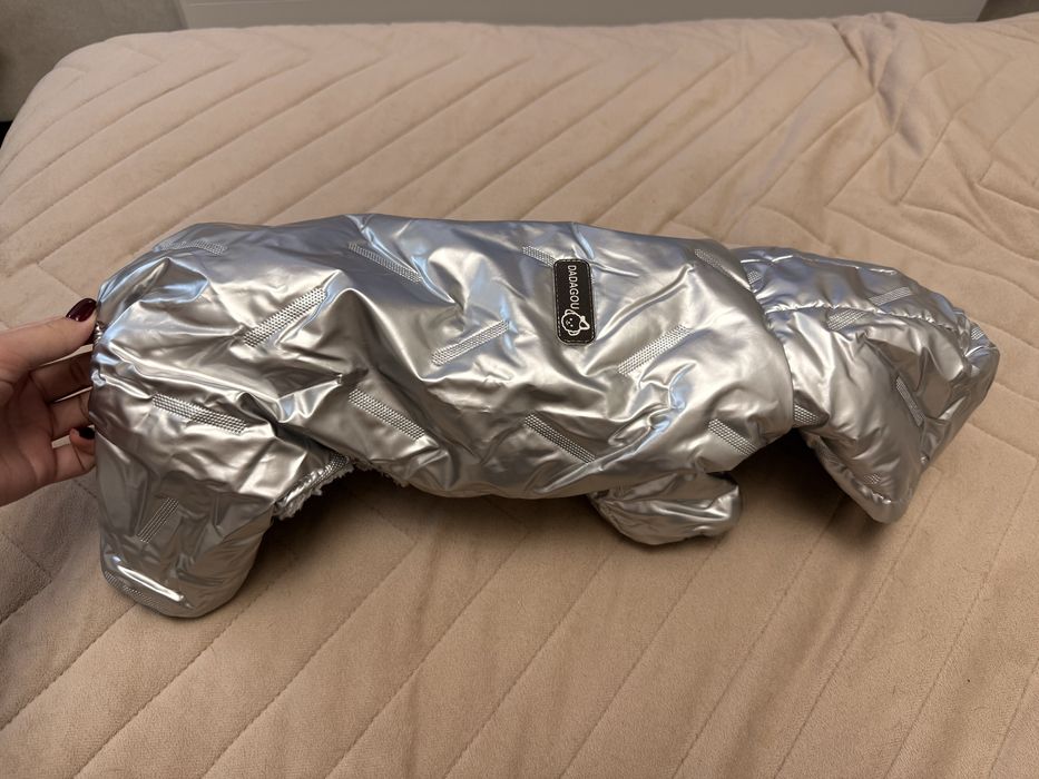 Зимова куртка для малих собак, зимовий комбінезон для собак