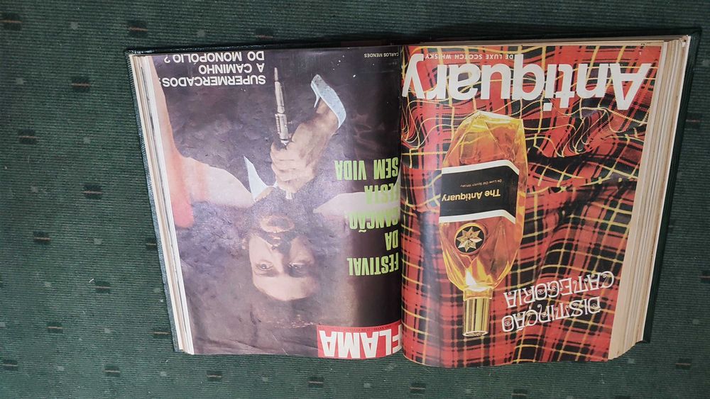 12 Revistas antigas Flama - Encadernadas