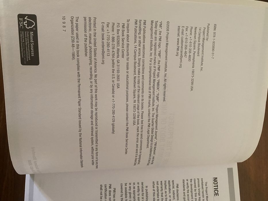 A Guide to Project Management Body of Knowledge