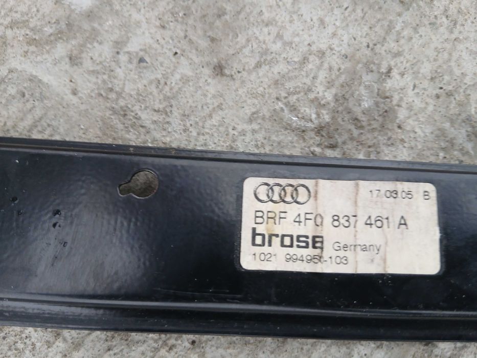 Audi A6 C6 podnośnik szyby lewy przód bez silniczka Rybnik
