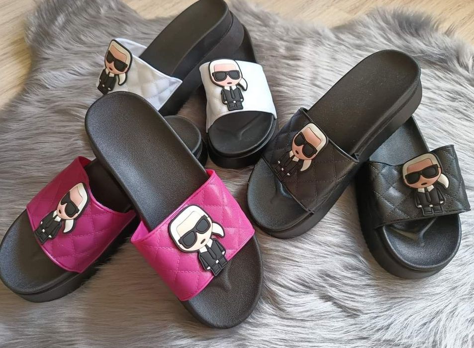 Klapki damskie Karl HIT