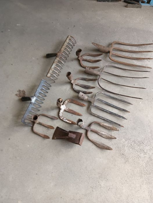 Widły Motyka do ziemniaków grabie