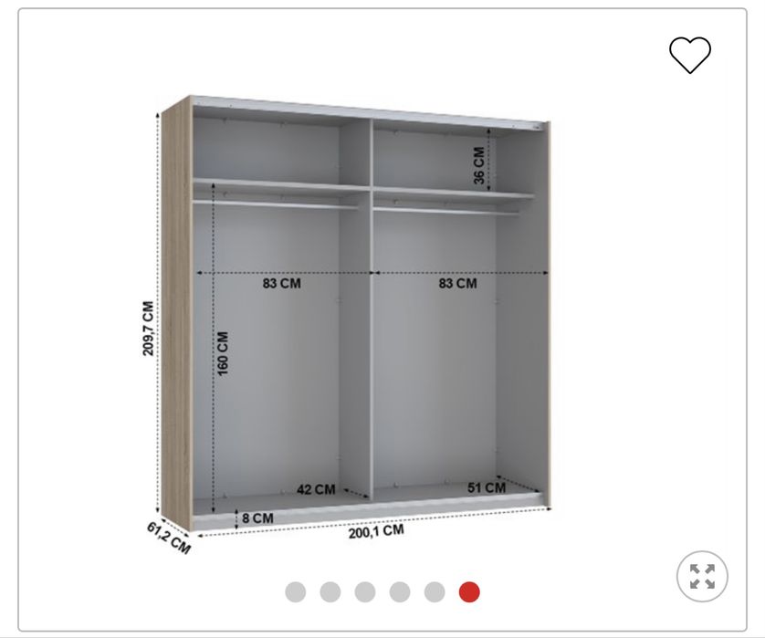 Roupeiro em bom estado- oportunidade